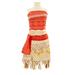 Disney Costumes | Disney Moana Adventure Dress-Up Costume | Color: Orange/Tan | Size: 4-6x