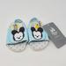 Disney Shoes | Disney Baby Mickey Mouse Sandals Sz 0-6 Months Nwt | Color: Blue/White | Size: 0-6 Months