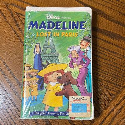 Disney Other | Disney’s Madeline Lost In Paris Sealed Vhs Tape | Color: Blue/Green | Size: Vhs Tape
