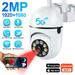 5G Outdoor 2MP HD Surveillance Camera Wifi Camera Waterproof External Security Protection Wireless Monitor Track Alarm