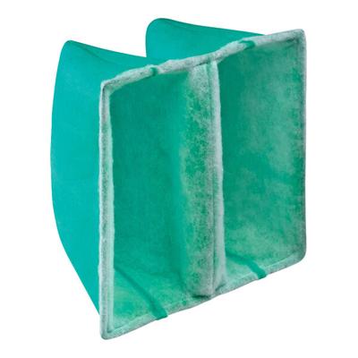 Koch Filter SprayStop S Duo-Pak 20" x 25" x 15" MERV-6 2-Pocket Paint Arrestor Filter 104-500-006 - 10/Case