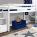 Harriet Bee Guebara Storage Unit Manufactured Wood in Blue | 16 H x 31 W x 16 D in | Wayfair 081A64F9A85C4787B844F1338E07AB88