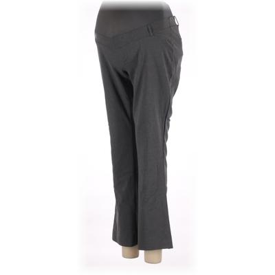 Motherhood Dress Pants: Gray Bottoms - Women's Size P Maternity