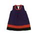 Pre-owned Janie and Jack Girls Purple | Red | Black Sweater Dress size: 18-24 Months