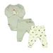 Pre-owned Gap Boys Grey | white | Dogs Apparel Sets size: 0-3 Months