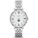 Women's Fossil Silver Central Oklahoma Bronchos Jacqueline Stainless Steel Watch