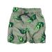 Pre-owned Old Navy Boys Gray | Green Dinosaur Trunks size: 12-18 Months
