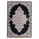 Orientteppich MORGENLAND "Naahal" Teppiche Gr. B/L: 100 cm x 150 cm, 9 mm, 1 St., schwarz Orientalische Muster Wohnzimmer, Strapazierfähig