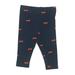 Tinny Cottons Casual Pants - Elastic: Blue Bottoms - Size 6 Month