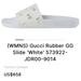 Gucci Shoes | Gucci Pursuit Women’s Slides Sandals 39 | Color: White | Size: 39