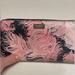 Kate Spade Other | Kate Spade Wallet - Heavy Plumes | Color: Black/Pink | Size: Os