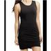 Athleta Dresses | Athleta Topanga Shirt Dress Boat Neck Black Sleveless Lbd | Color: Black | Size: M