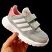 Adidas Shoes | Adidas Baby-Toddler Girls Sneakers Size 7k Gray Pink Lightweight & Comfy Shoes | Color: Gray/Pink | Size: 7bb