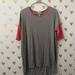 Lularoe Tops | Lularoe Colorblock Irma Tunic | Color: Gray/Pink | Size: S