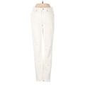 Madewell Jeans - Mid/Reg Rise: White Bottoms - Women's Size 25