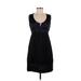 Stella McCartney Casual Dress - Party Scoop Neck Sleeveless: Black Print Dresses - Women's Size 40