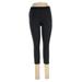 Nike Active Pants - Mid/Reg Rise Skinny Leg Cropped: Black Activewear - Women's Size Medium