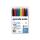 Expo Vis-A-Vis Wet Erase Marker, Fine Bullet Tip, Assorted Colors, 8/Set 16078