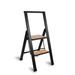 Sorfey Premium 2 Step Modern Bamboo Ladder. Lightweight,-Ultra Slim Profile, Anti Slip Steps, Sturdy-Portable For Home, Office, Kitchen | Wayfair