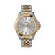 Timex Kaia 3-Hand Two-tone with Silver Dial and Crystal Accents Two-Tone Silver-Tone Women's Watch, Silver, Women