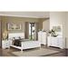 Alcott Hill® 4-1_Perl Panel Bedroom Set Wood in White | 50 W x 76.5 D in | Wayfair B5F08218B5424C56896D7092715E7E13