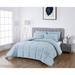 Alwyn Home Hondah Below 0 Cooling All Season Down Alternative Comforter Polyester in Blue | 90 H x 108 W x 2 D in | Wayfair