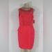 Jessica Simpson Dresses | Bnwt Jessica Simpson Size 12 Peplum Dress Coral Color Brand New With Tags | Color: Pink | Size: 12