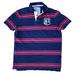 American Eagle Outfitters Shirts | American Eagle Collegiate Blue & Red Striped Buttoned V-Neck Polo Shirt | Color: Blue/Red | Size: M