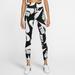 Nike Pants & Jumpsuits | Nike Sportswear Icon Clash All Over Print Leggings Womens Xs | Color: Black/White | Size: Xs