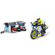 Dickie Toys - Rescue Center – Rettungsstation mit Funkgerät, Polizei & – Polizei Motorrad – Spielzeug Motorrad mit Polizisten-Figur, für Kinder ab 3 Jahren