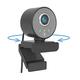 Midland Follow-U Webcam, C1522, drehbare Webcam im edlen Design für Smart-Working mit Live Tracking System, integriertem Mikrofon, Full HD: 1080p, kompatibel mit jedem Gerät mit USB-Anschluss