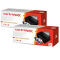 Cartridgex 2 X Compatible Toner Cartridge Replacement For CE255A Black - HP LaserJet P3015 P3015d P3015dn P3015x CE255A