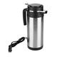 BOROCO Travel Hot Water Kettle,1200ML 24V Stainless Steel Electric in Car Kettle Travel Thermoses Heating Water mug Electric Heating Kettle(24V)