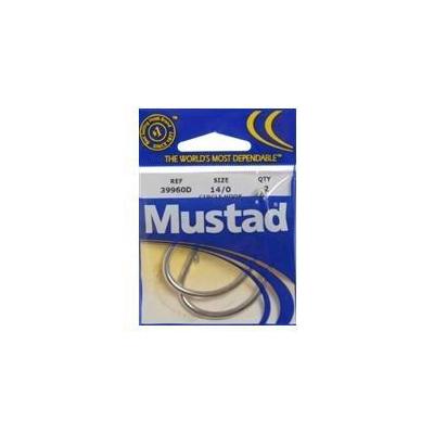 Mustad Circle Hook Duratin Size 14/0 2 Pack