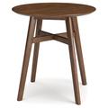 Signature Design by Ashley Lyncott Round Counter Height Dining Table Wood in Brown | 36 H x 36 W x 36 D in | Wayfair D615-13