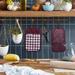 KitchenAid® KitchenAid Gingham Pot Holder 2-Pack Set, 7"x10" Cotton in Red | 10.75 H x 7 W in | Wayfair 2P017477TDKA 48RD