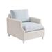 Tommy Bahama Outdoor Ocean Breeze Promenade Lounge Chair Wicker/Rattan in Gray/White | 32.5 H x 31.5 W x 38 D in | Wayfair 3460-11-40