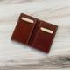 Men's Vertical Wallet Slim Minimalist Bi-Fold Billfold Card Floto Sono - Made in America | 7010 Vecchio