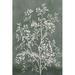 Winston Porter Fayyaz Delicate Tree I by Aria K - Wrapped Canvas Print Metal in Gray/Green | 48 H x 32 W x 1.25 D in | Wayfair