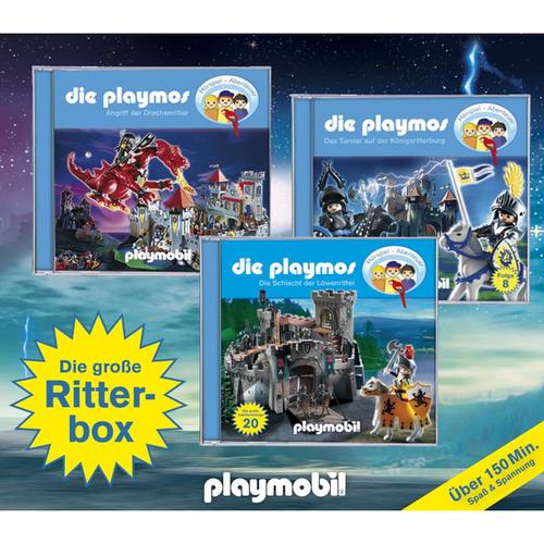 Playmobil - Die Playmos - Die Große Ritter-Box,3 Audio-Cds - Simon X. Rost (Hörbuch)