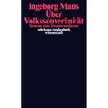 Über Volkssouveränität - Ingeborg Maus, Taschenbuch