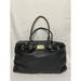 Michael Kors Bags | Black Michael Kors Leather Travel Bag | Color: Black/Gold | Size: Os