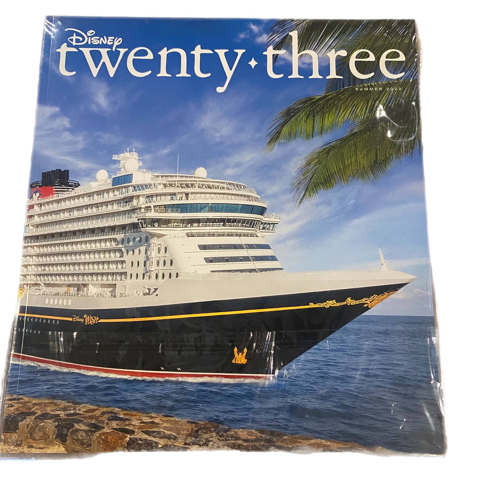 Disney Other | Disney D23 Magazine Summer 2022 Featuring Disney Wish Cruise | Color: Blue | Size: Os