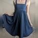 Kate Spade Dresses | Kate Spade Al-Fresco Mini Dress Chambray - Empire Waist | Color: Blue | Size: Xs