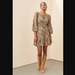 Anthropologie Dresses | Anthropologie Maeve Knit Cut-Out Mini Dress - New - Size 6 | Color: Black/Tan | Size: 6
