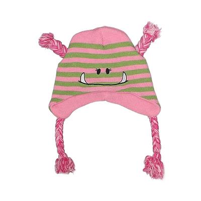 Stephan Baby Winter Hat: Pink Print Accessories - Size 6-12 Month