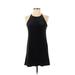 Love...ady Casual Dress - A-Line: Black Solid Dresses - Women's Size X-Small