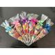 Pre Filled Vegan Themed Sweet Cones Assorted Fizzzy - Non Fizzy Sweet for Kids Birthday Party - Vegan Pick N Mix Sweets (1 Count (pack of 20))