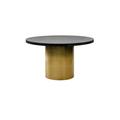 Liang & Eimil Dim Dining Table Wood/Metal in Brown | 31 H x 54 W x 54 D in | Wayfair LIALE002-DT-2015