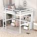 Harriet Bee Gustau Full Low Profile Storage Platform Bed Wood in White | 65.79 H x 57.59 W x 78.39 D in | Wayfair 16DF92D14D6D49C79440CC9F8A180F43